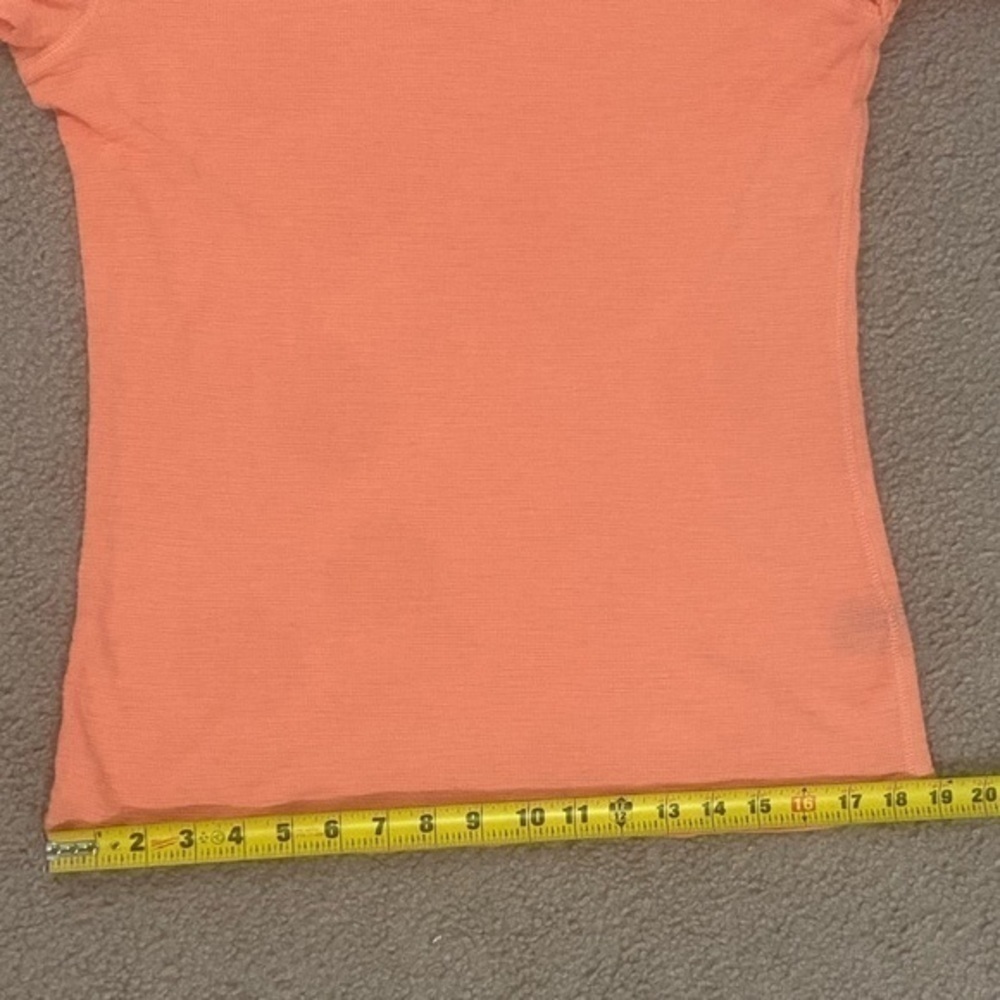 Ralph Lauren‎ Jeans Co Women’s Size 12 Coral Top - Picture 7 of 7